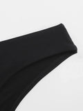 ZTVitality Solid Nylon Sexy Bikini Women's Swimsuit 2021 New Arrival Mid Waist Separate Swimwear Summer Brazilian Bikinis Bottom