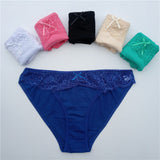 FUNCILAC 5pcs/lot New Women's cotton panties Girl Briefs Ms. cotton underwear bikini underwear sexy Ladies Briefs