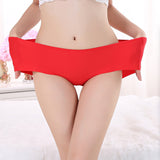 Women's Fashion Invisible Underwear Spandex Seamless High Quality Briefs Panty Bikini Newest