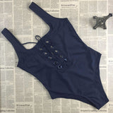 2016 NEW White Black Red  bandage one piece swimsuit strappy one piece swimwear sexy bathing suit vintage white monokini