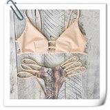 Bikinis Sexy Women Swimsuit Bandeau Biquinis Padded maillot de bain Femme Monokini Push Up Bikini Set Summer Beachwear