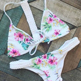 Bikinis Sexy Women Swimsuit Bandeau Biquinis Padded maillot de bain Femme Monokini Push Up Bikini Set Summer Beachwear