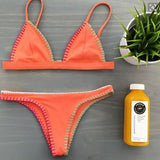 Bikinis Sexy Women Swimsuit Bandeau Biquinis Padded maillot de bain Femme Monokini Push Up Bikini Set Summer Beachwear