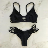 Bikinis Sexy Women Swimsuit Bandeau Biquinis Padded maillot de bain Femme Monokini Push Up Bikini Set Summer Beachwear