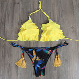 Swimwear Bikini Push Up Bikini Brazilian Sexy Bandage Beach Swimwear Ladies Swimsuit Bathing Suit Maillot De Bain Femme H020